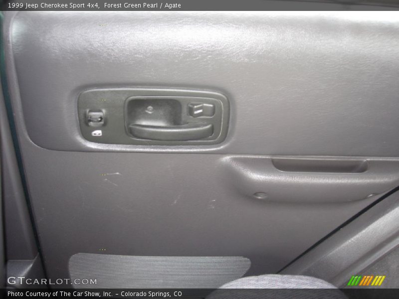 Forest Green Pearl / Agate 1999 Jeep Cherokee Sport 4x4
