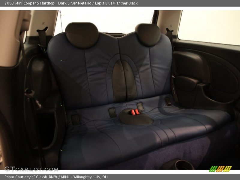 Dark Silver Metallic / Lapis Blue/Panther Black 2003 Mini Cooper S Hardtop