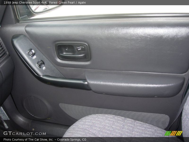 Forest Green Pearl / Agate 1999 Jeep Cherokee Sport 4x4