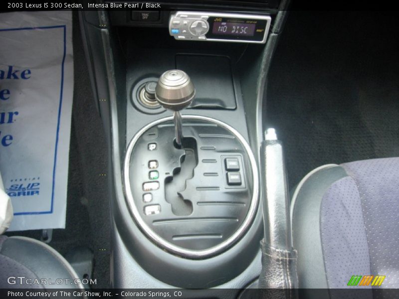 Intensa Blue Pearl / Black 2003 Lexus IS 300 Sedan