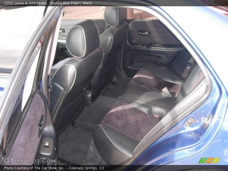 Intensa Blue Pearl / Black 2003 Lexus IS 300 Sedan