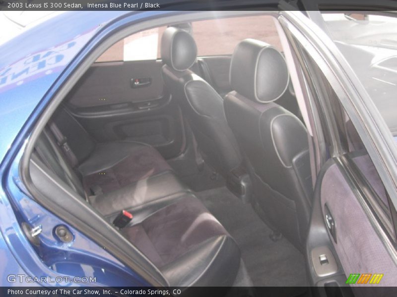 Intensa Blue Pearl / Black 2003 Lexus IS 300 Sedan