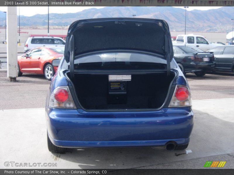 Intensa Blue Pearl / Black 2003 Lexus IS 300 Sedan
