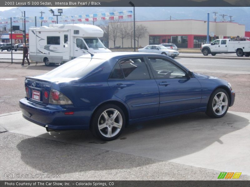 Intensa Blue Pearl / Black 2003 Lexus IS 300 Sedan