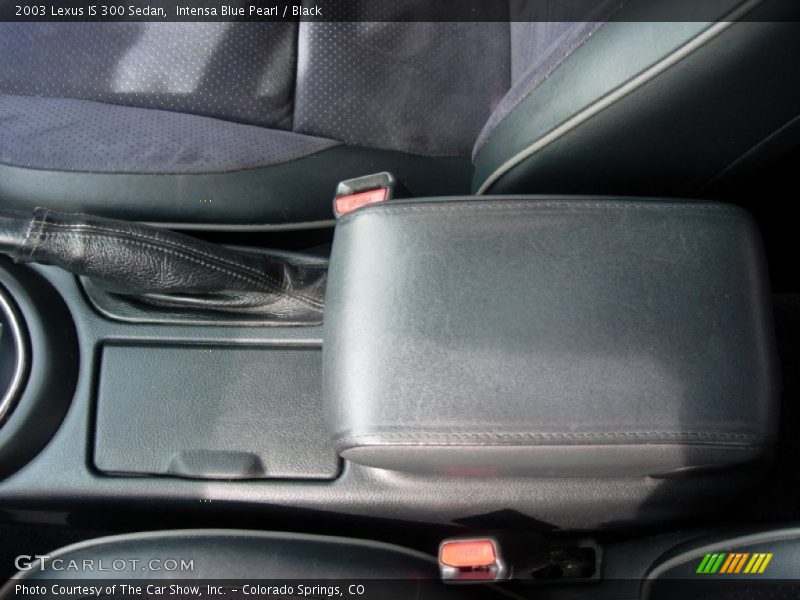 Intensa Blue Pearl / Black 2003 Lexus IS 300 Sedan
