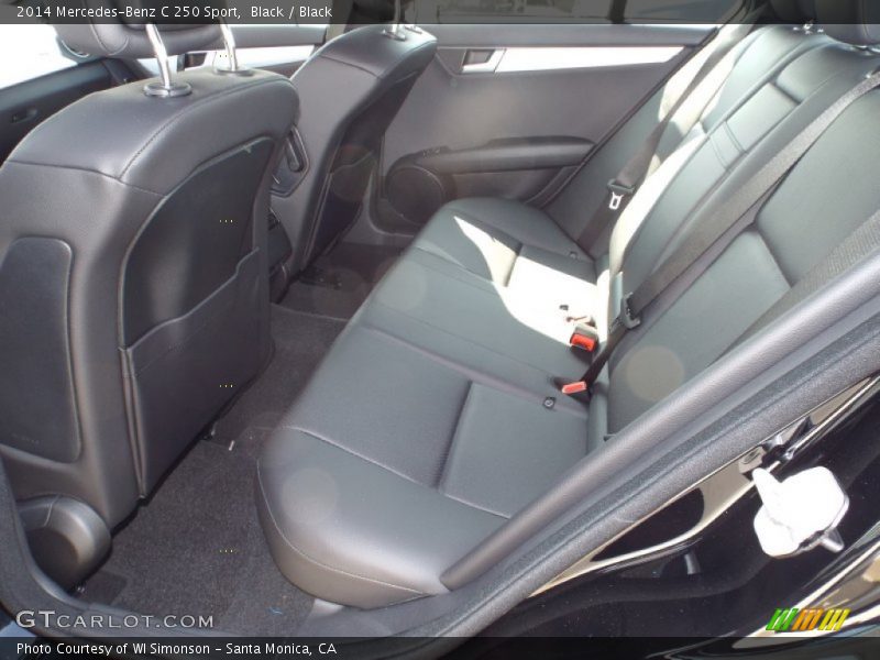 Black / Black 2014 Mercedes-Benz C 250 Sport