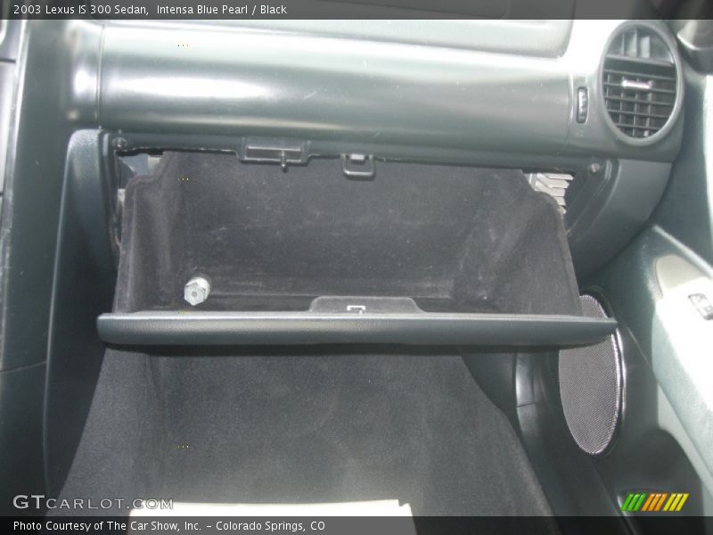 Intensa Blue Pearl / Black 2003 Lexus IS 300 Sedan