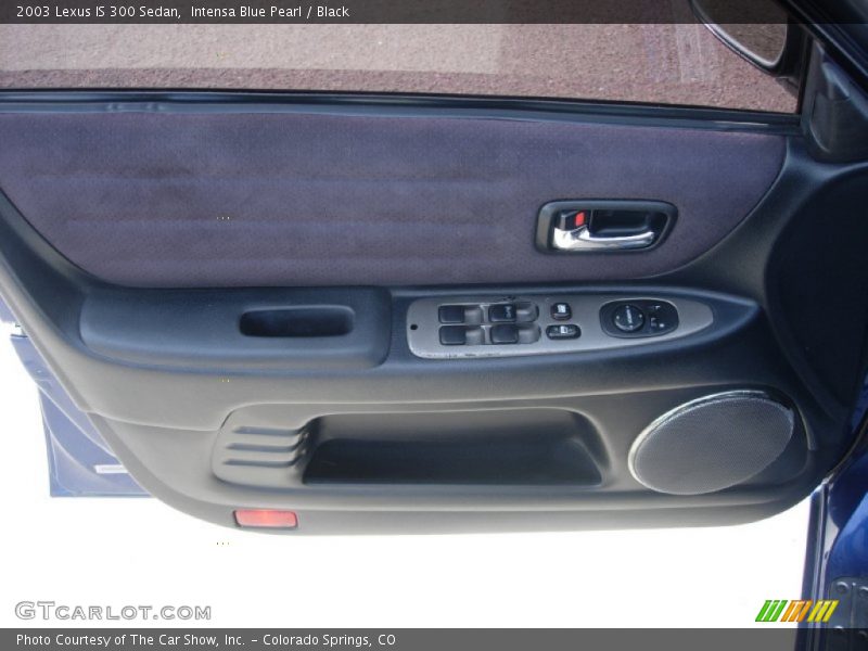 Intensa Blue Pearl / Black 2003 Lexus IS 300 Sedan