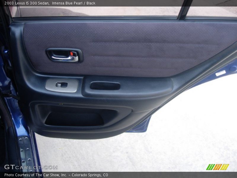 Intensa Blue Pearl / Black 2003 Lexus IS 300 Sedan
