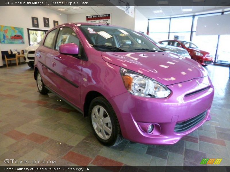 Front 3/4 View of 2014 Mirage ES