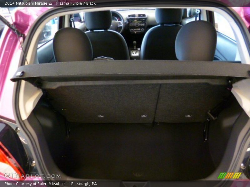 Plasma Purple / Black 2014 Mitsubishi Mirage ES