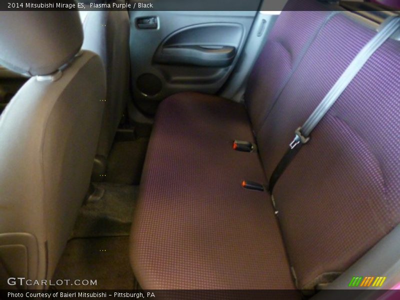 Plasma Purple / Black 2014 Mitsubishi Mirage ES