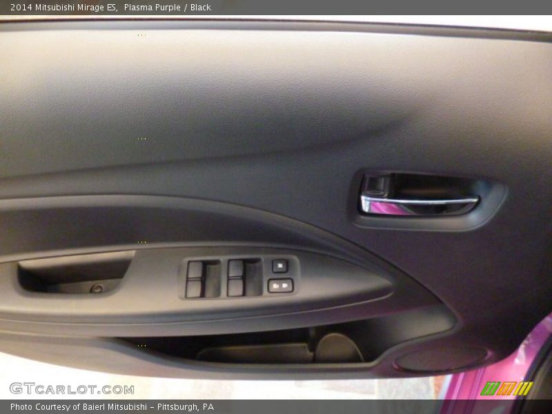 Plasma Purple / Black 2014 Mitsubishi Mirage ES
