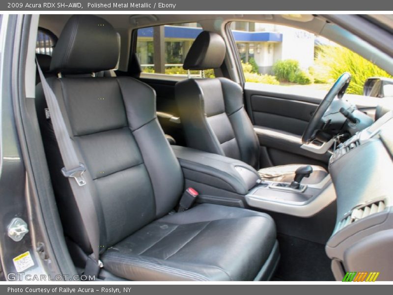 Polished Metal Metallic / Ebony 2009 Acura RDX SH-AWD