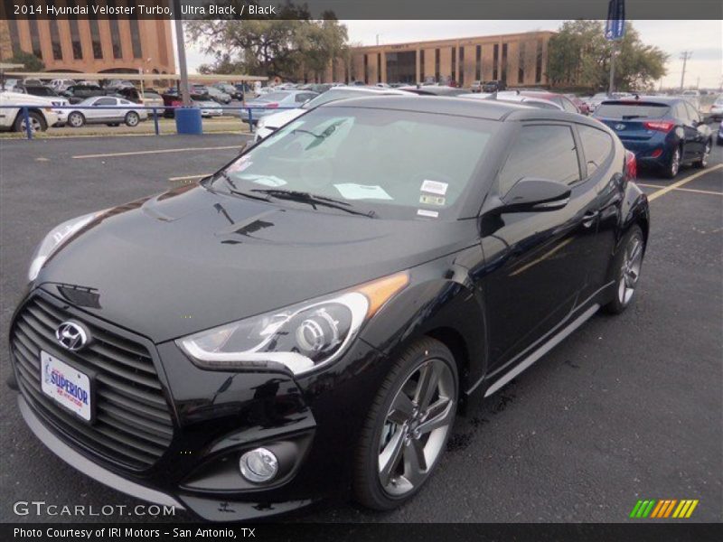 Ultra Black / Black 2014 Hyundai Veloster Turbo