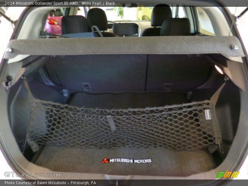 White Pearl / Black 2014 Mitsubishi Outlander Sport ES AWD