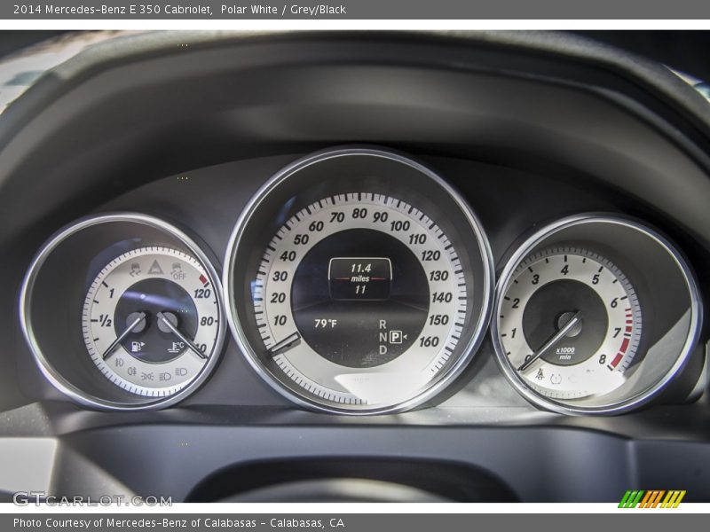 Polar White / Grey/Black 2014 Mercedes-Benz E 350 Cabriolet