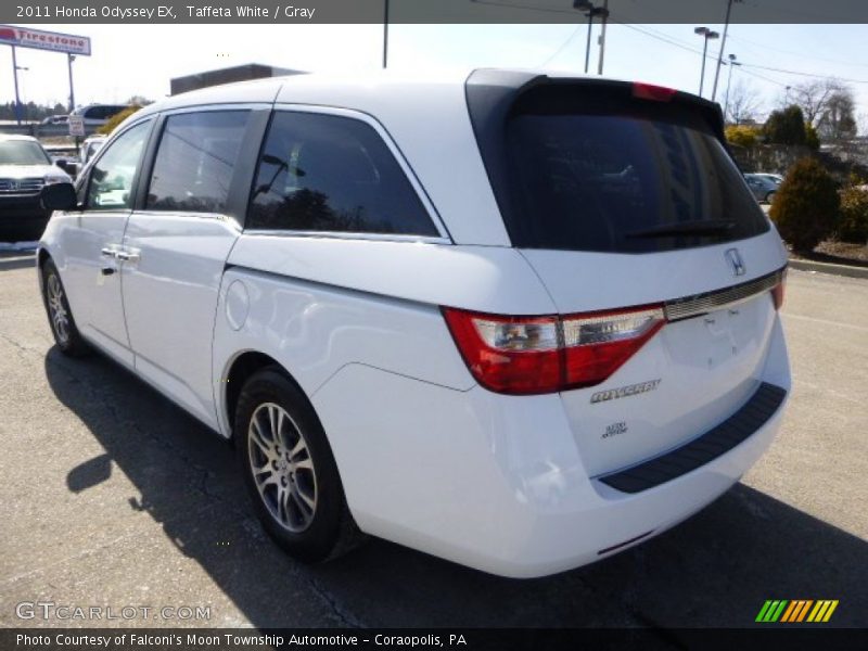 Taffeta White / Gray 2011 Honda Odyssey EX