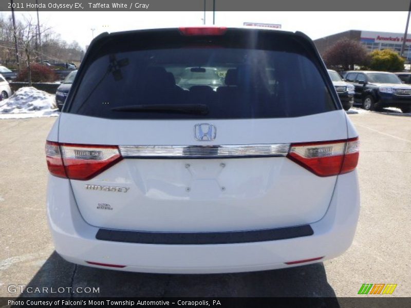 Taffeta White / Gray 2011 Honda Odyssey EX