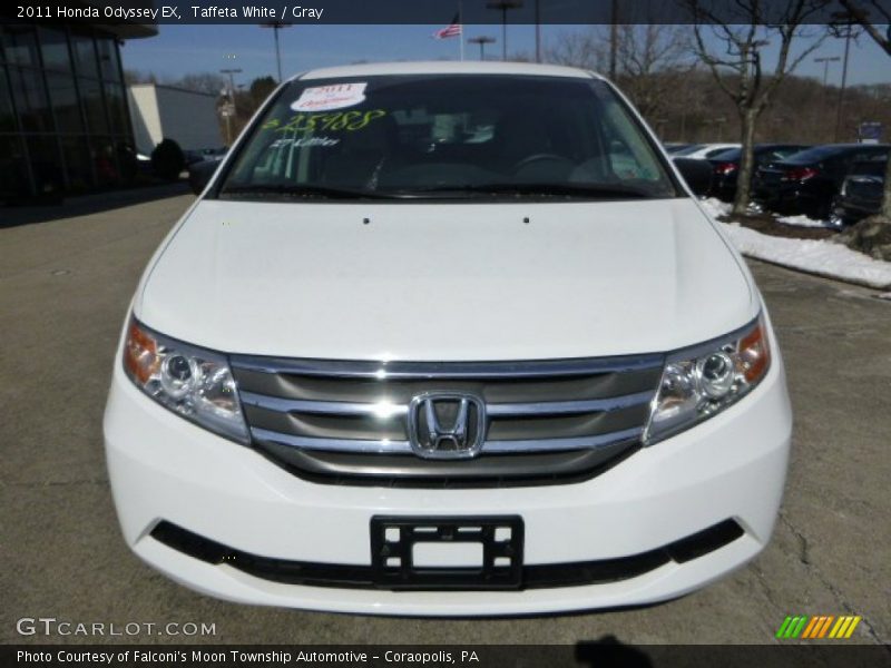 Taffeta White / Gray 2011 Honda Odyssey EX