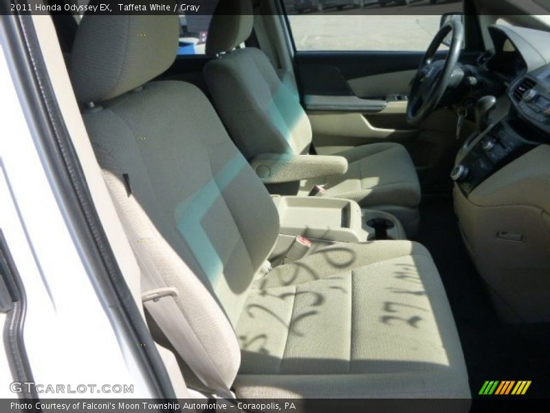 Taffeta White / Gray 2011 Honda Odyssey EX