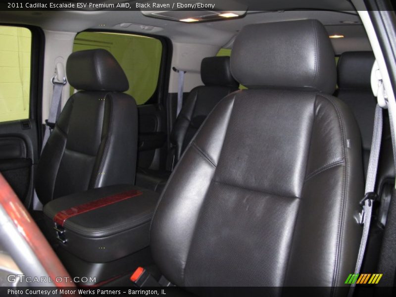 Black Raven / Ebony/Ebony 2011 Cadillac Escalade ESV Premium AWD