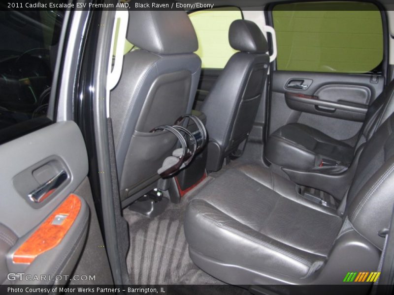 Black Raven / Ebony/Ebony 2011 Cadillac Escalade ESV Premium AWD