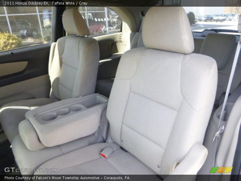 Taffeta White / Gray 2011 Honda Odyssey EX