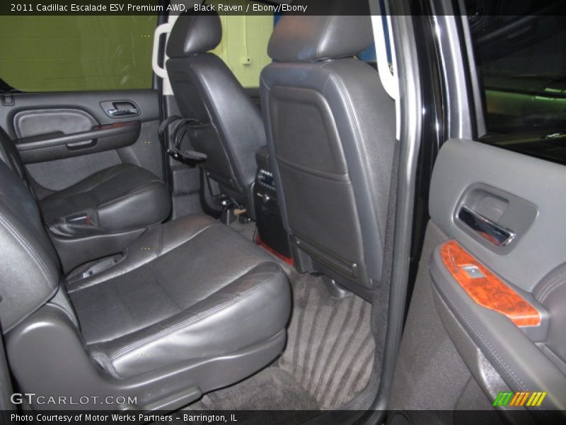 Black Raven / Ebony/Ebony 2011 Cadillac Escalade ESV Premium AWD
