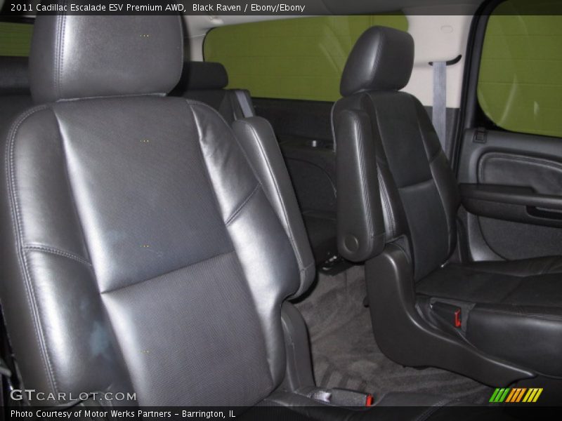 Black Raven / Ebony/Ebony 2011 Cadillac Escalade ESV Premium AWD