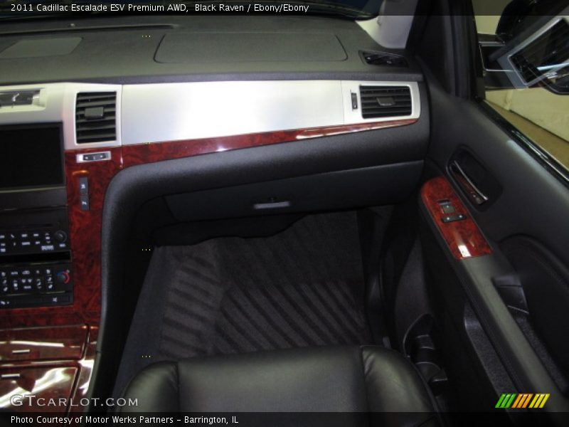 Black Raven / Ebony/Ebony 2011 Cadillac Escalade ESV Premium AWD