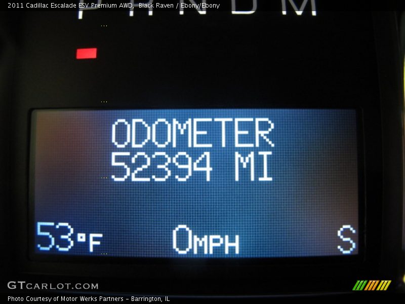 Black Raven / Ebony/Ebony 2011 Cadillac Escalade ESV Premium AWD