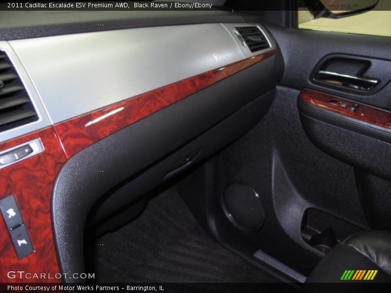 Black Raven / Ebony/Ebony 2011 Cadillac Escalade ESV Premium AWD