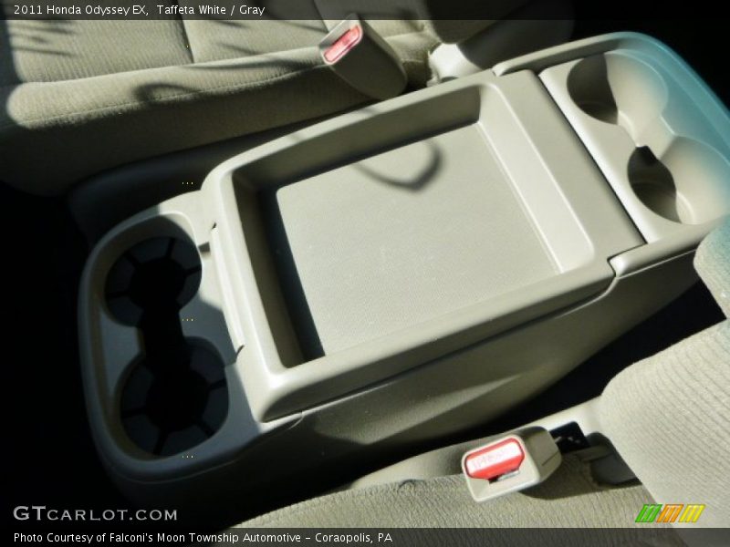 Taffeta White / Gray 2011 Honda Odyssey EX
