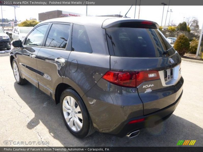 Polished Metal Metallic / Ebony 2011 Acura RDX Technology