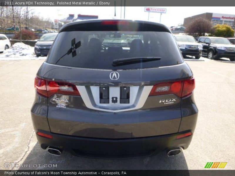 Polished Metal Metallic / Ebony 2011 Acura RDX Technology