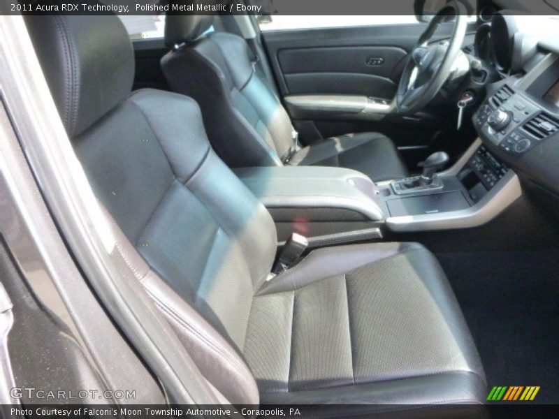 Polished Metal Metallic / Ebony 2011 Acura RDX Technology