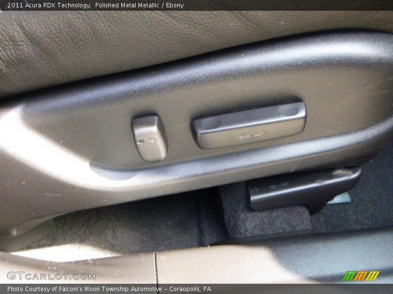 Polished Metal Metallic / Ebony 2011 Acura RDX Technology