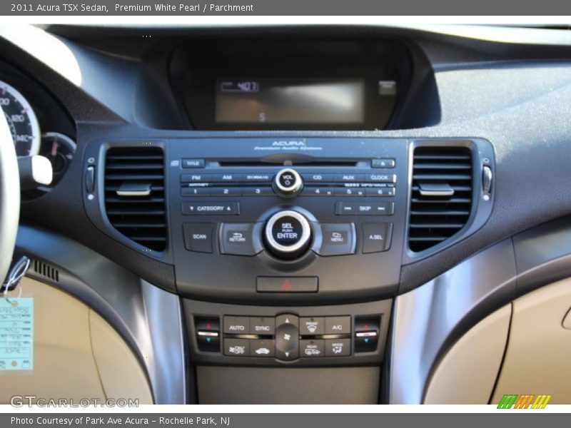 Premium White Pearl / Parchment 2011 Acura TSX Sedan