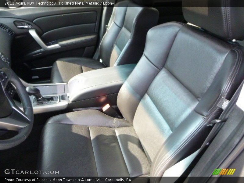 Polished Metal Metallic / Ebony 2011 Acura RDX Technology