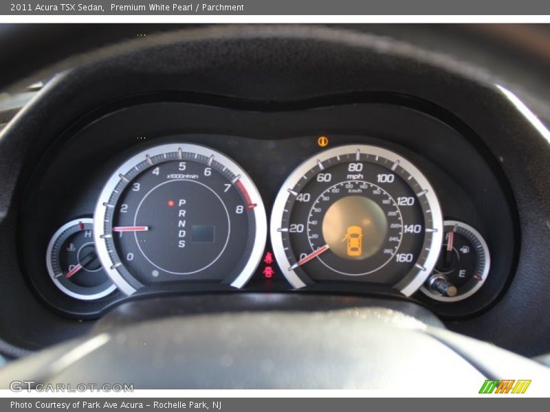 Premium White Pearl / Parchment 2011 Acura TSX Sedan