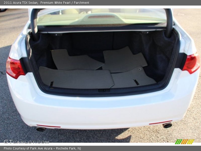 Premium White Pearl / Parchment 2011 Acura TSX Sedan