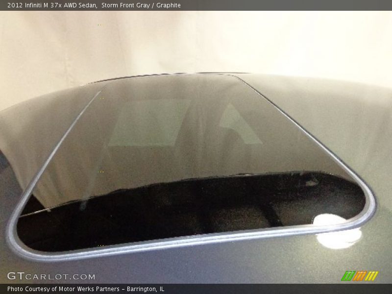 Storm Front Gray / Graphite 2012 Infiniti M 37x AWD Sedan