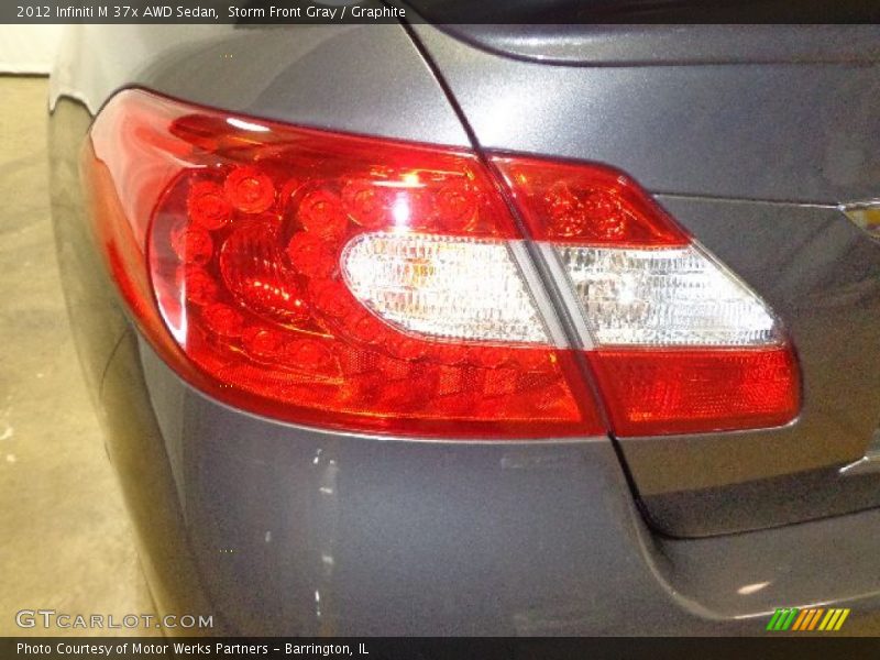 Storm Front Gray / Graphite 2012 Infiniti M 37x AWD Sedan
