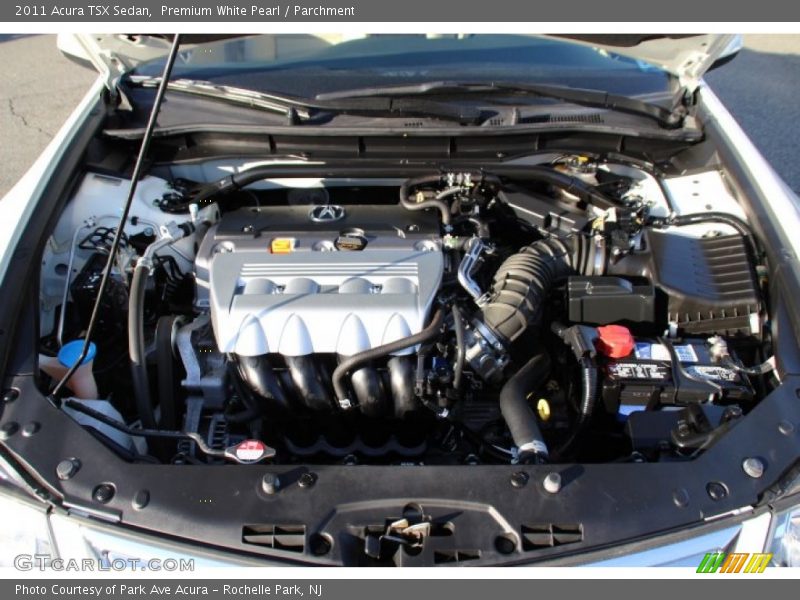 Premium White Pearl / Parchment 2011 Acura TSX Sedan