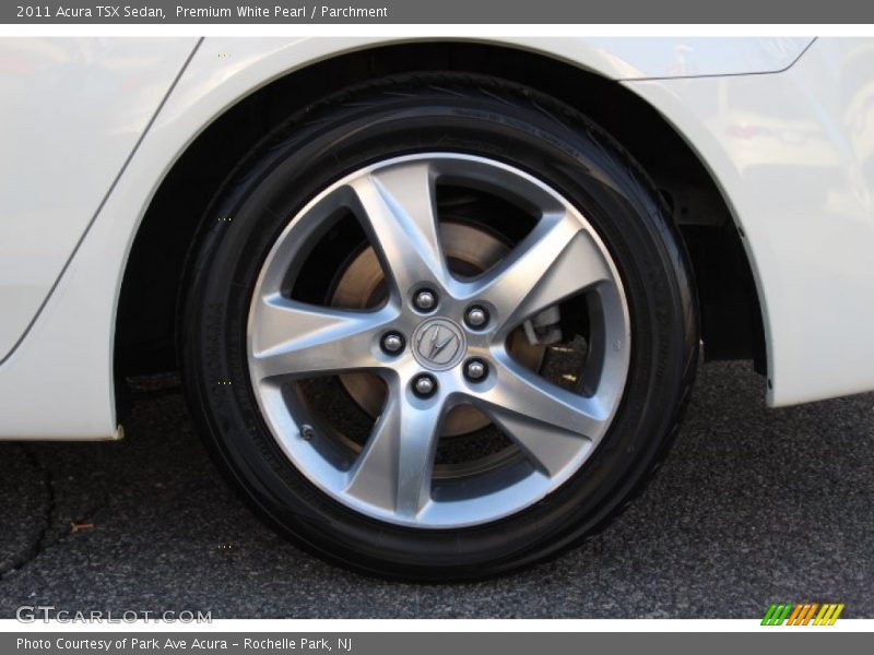 Premium White Pearl / Parchment 2011 Acura TSX Sedan