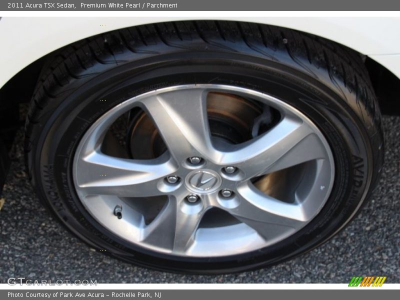 Premium White Pearl / Parchment 2011 Acura TSX Sedan