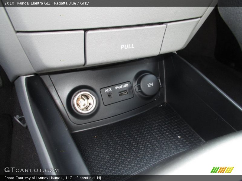 Regatta Blue / Gray 2010 Hyundai Elantra GLS