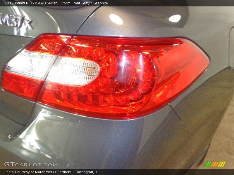 Storm Front Gray / Graphite 2012 Infiniti M 37x AWD Sedan