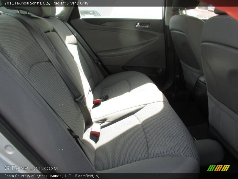 Radiant Silver / Gray 2011 Hyundai Sonata GLS